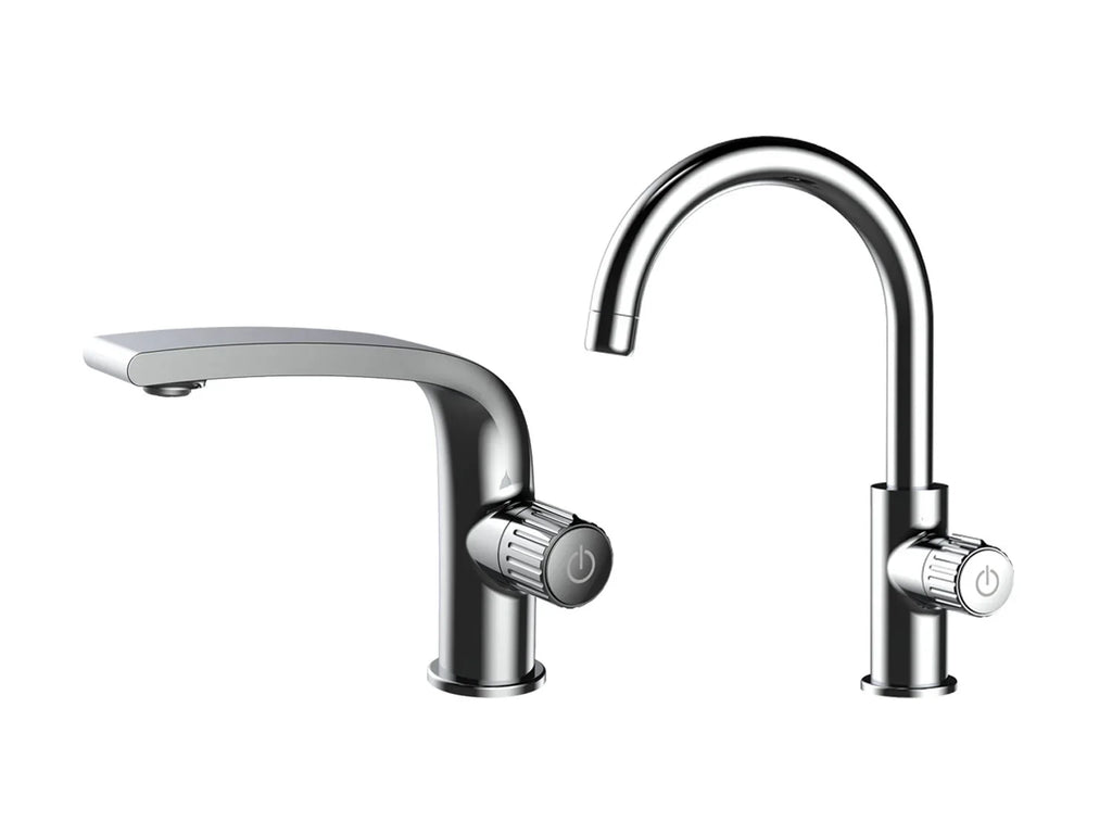 Duschwell Mitigeur de lavabo de salle de bain Basic, avec mousseur Neoperl