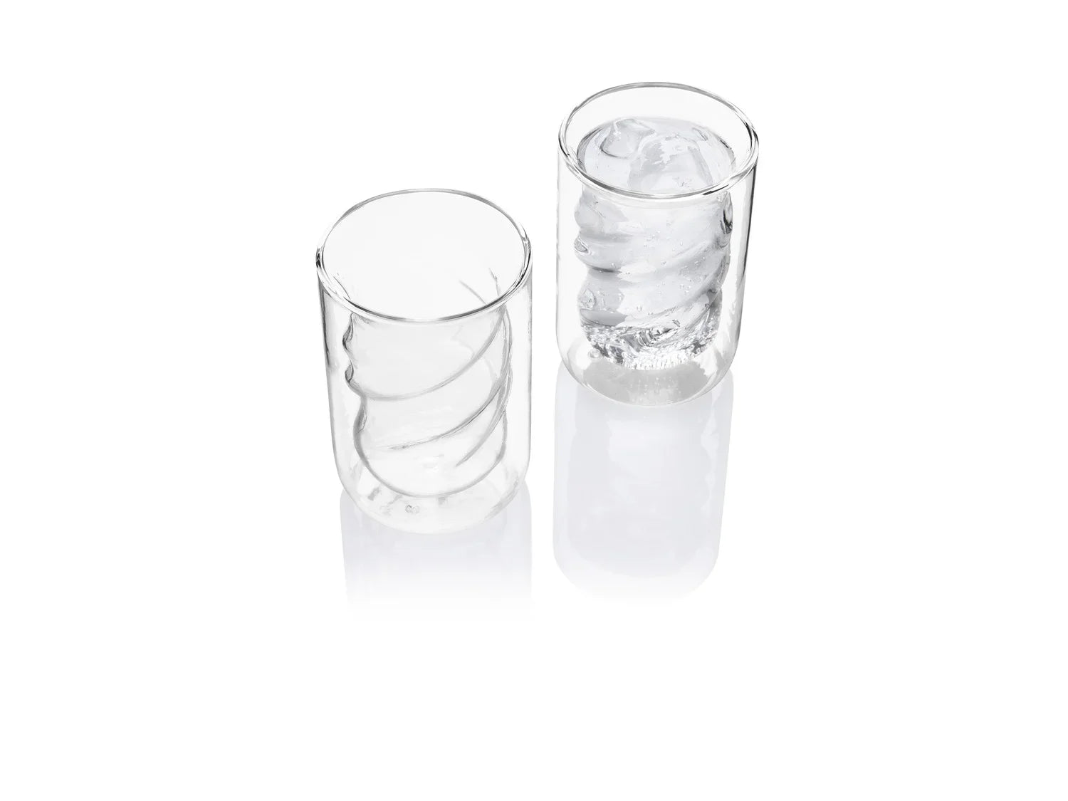 ERNESTO Lot de 2 verres  double paroi