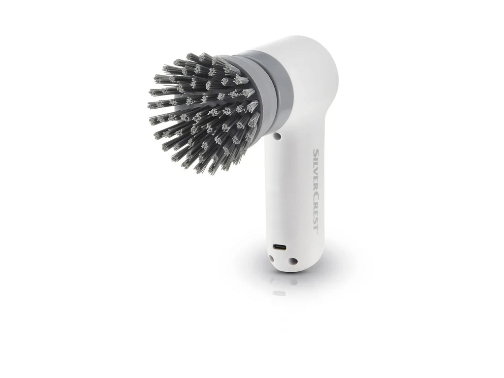SILVERCREST Brosse de nettoyage lectrique SRB 4 A1, avec 4 embouts