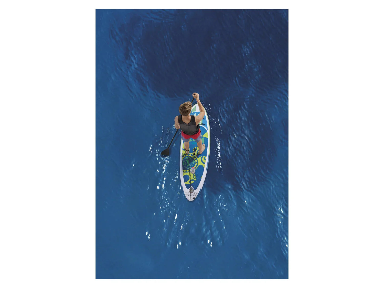Mistral Planche de paddle SUP Junior 8'6 avec systme de double chambre