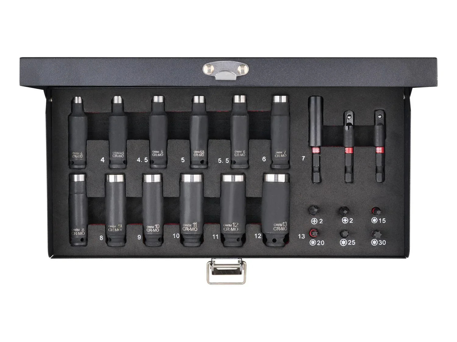PARKSIDE PERFORMANCE Set de douilles et embouts pour cl  choc PSS 21 A1