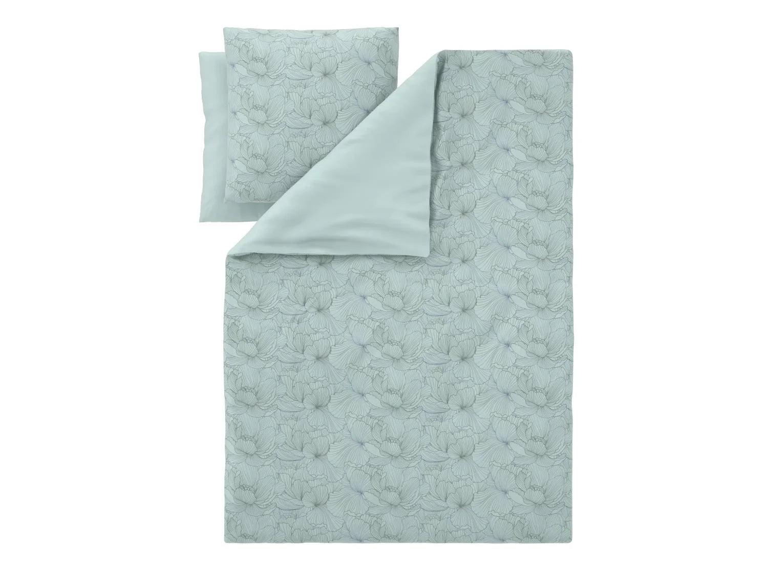 LIVARNO Parure de lit en satin de microfibre / Parure de lit rversible en satin de microfibre, 260 x 240 cm