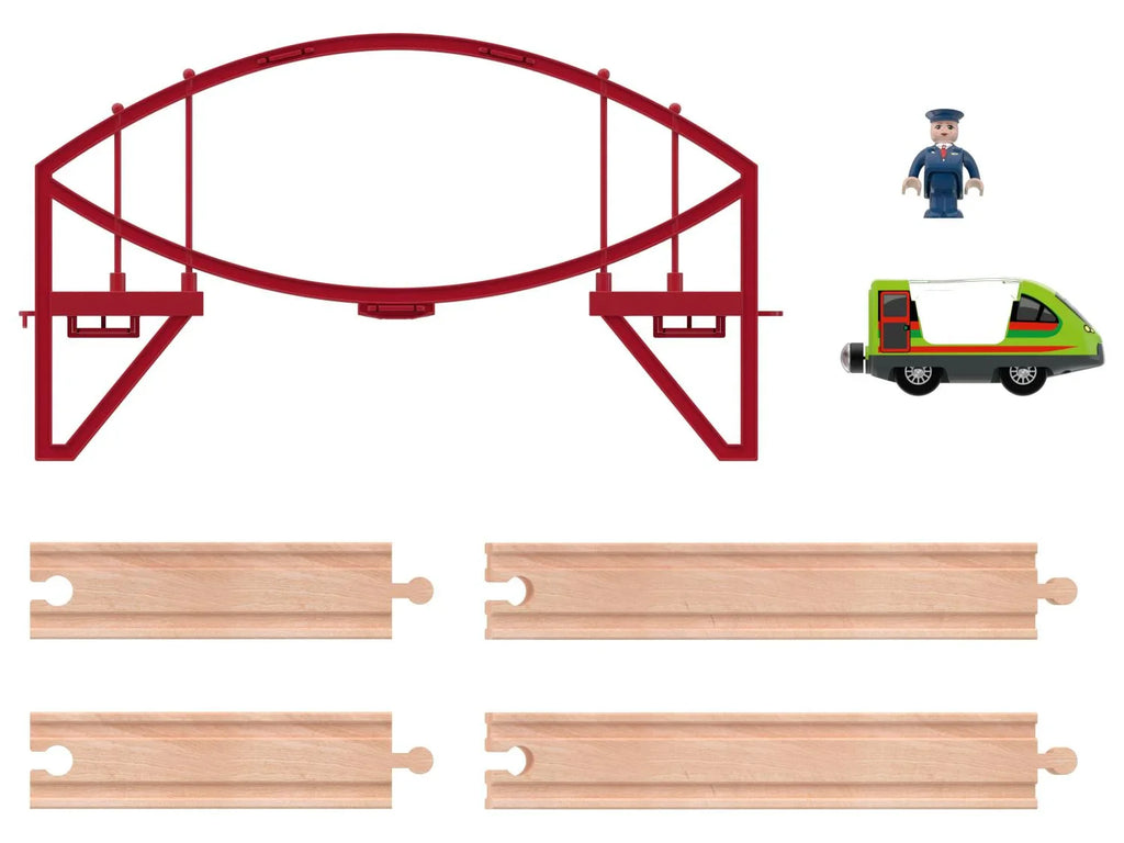 lupilu Accessoires pour circuits de train en bois