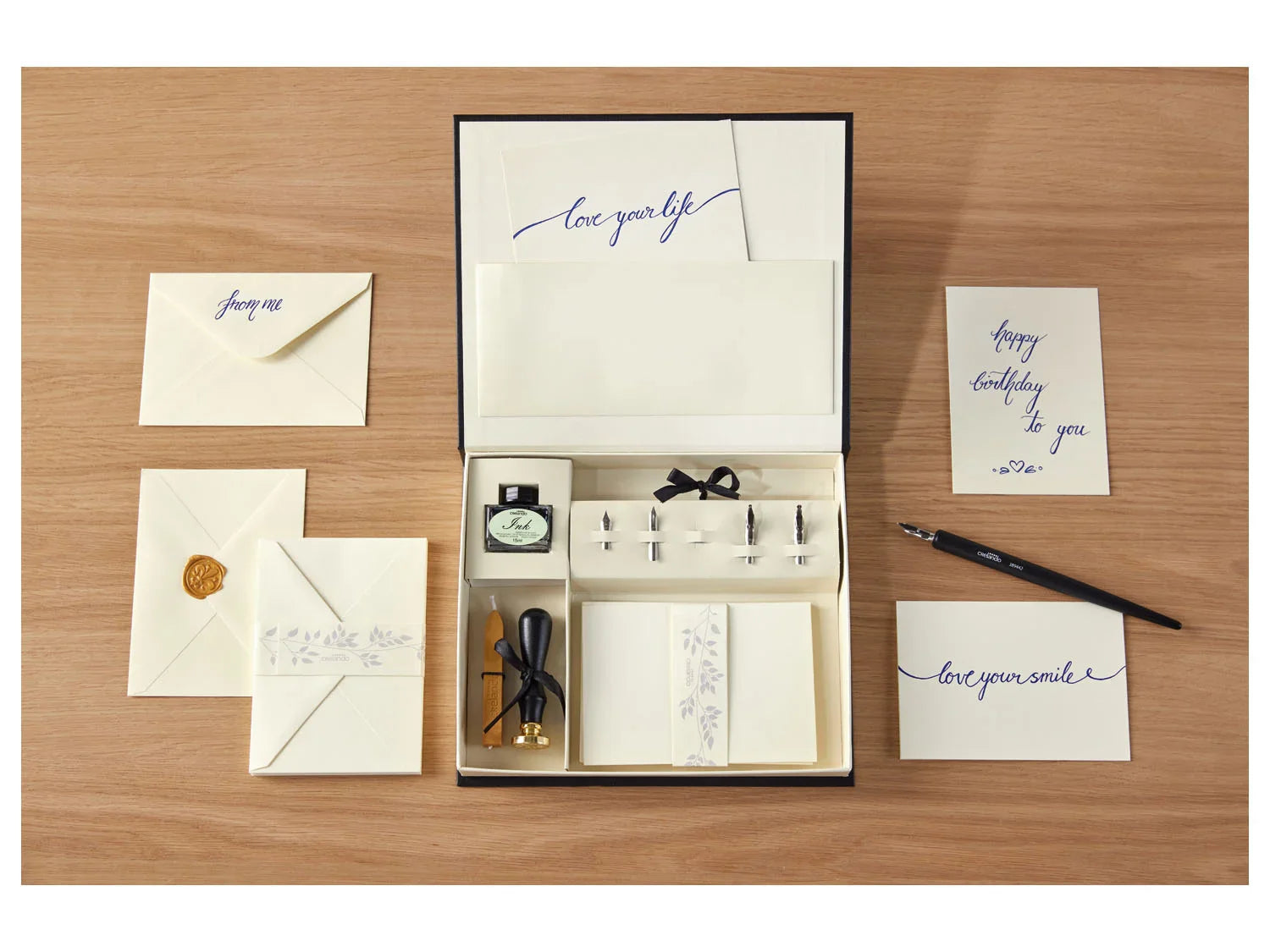 crelando Set de calligraphie, 30 pices