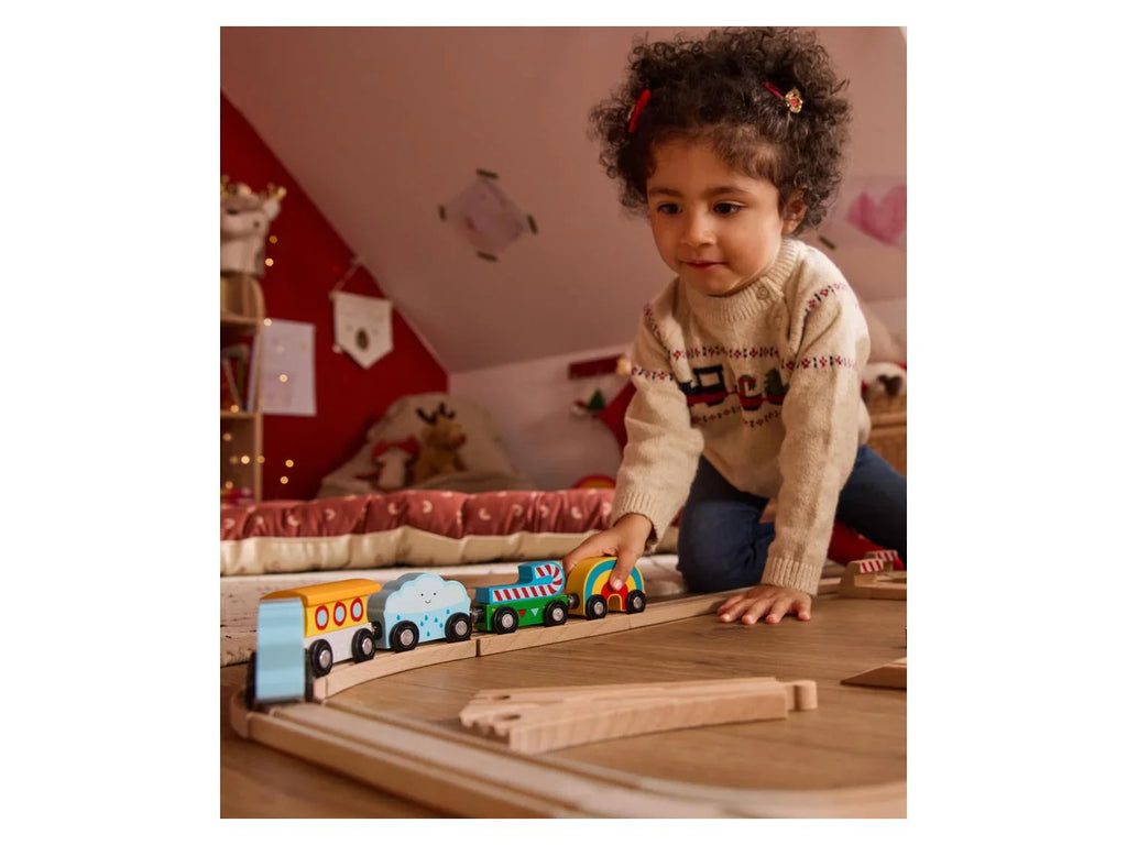 lupilu Set de rails ou Set d'aiguillages