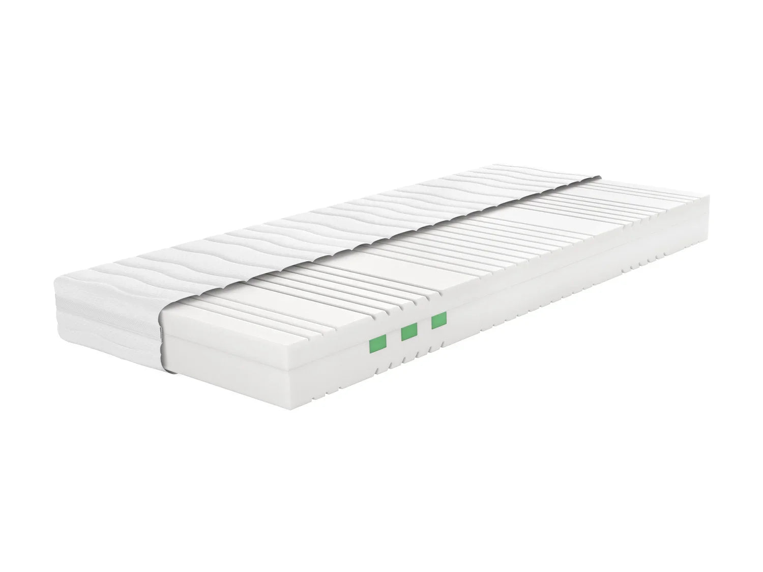 LIVARNO home Matelas en mousse froide, 7 zones, H2, 90 x 190 cm