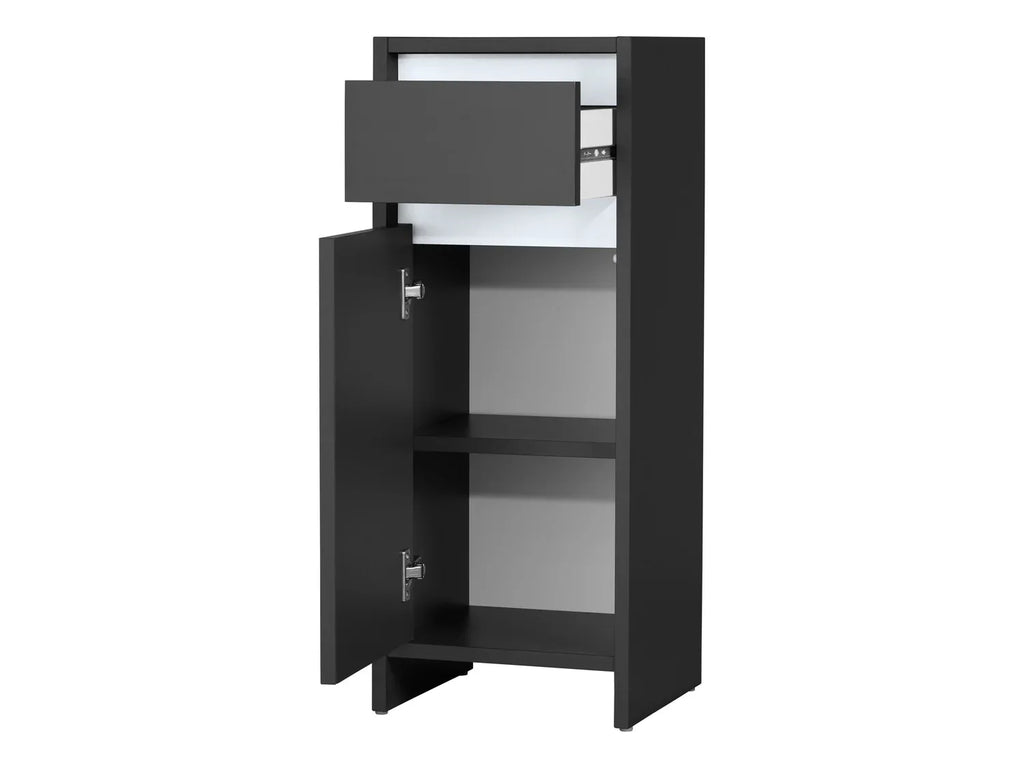 LIVARNO home Armoire latrale de salle de bains Oslo, 32 x 80 x 28 cm, anthracite