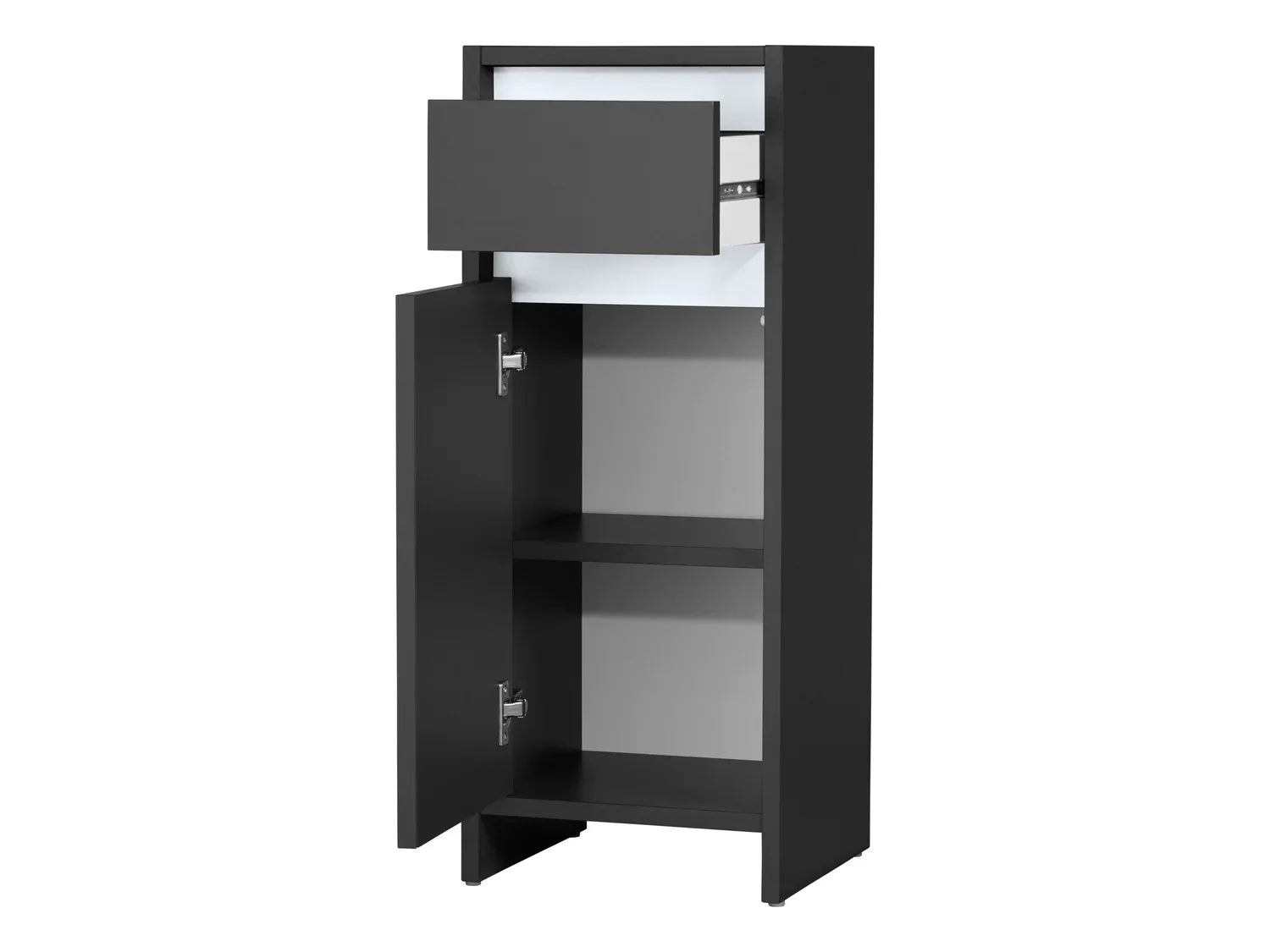 LIVARNO home Armoire latrale de salle de bains Oslo, 32 x 80 x 28 cm, anthracite