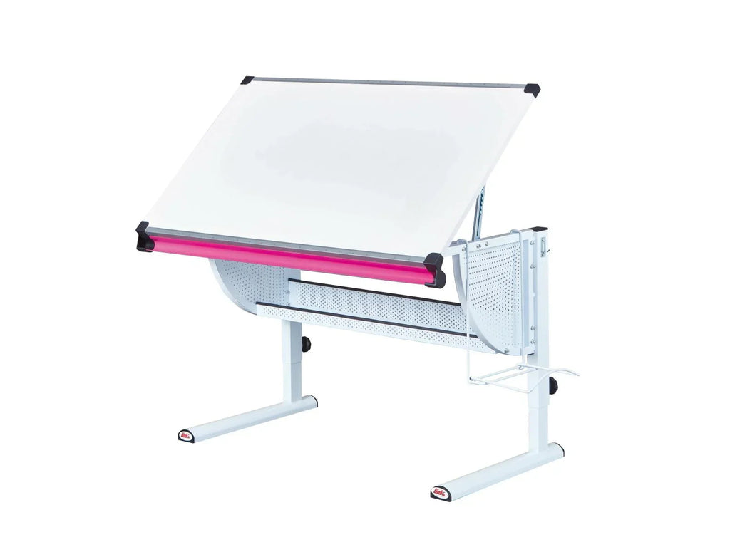 Inter Link Bureau Matts 3 en 1, 118 x 63-93 x 73 cm, blanc