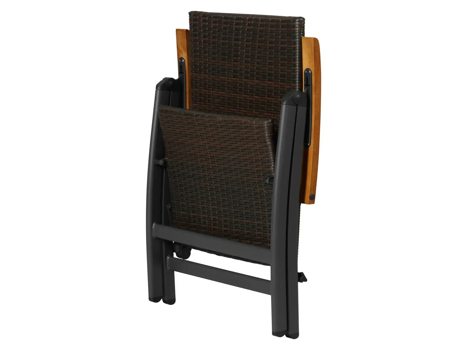 LIVARNO Lot de 2 fauteuils pliants Valencia