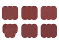 PARKSIDE Set de feuilles abrasives, pour meuleuses excentriques
