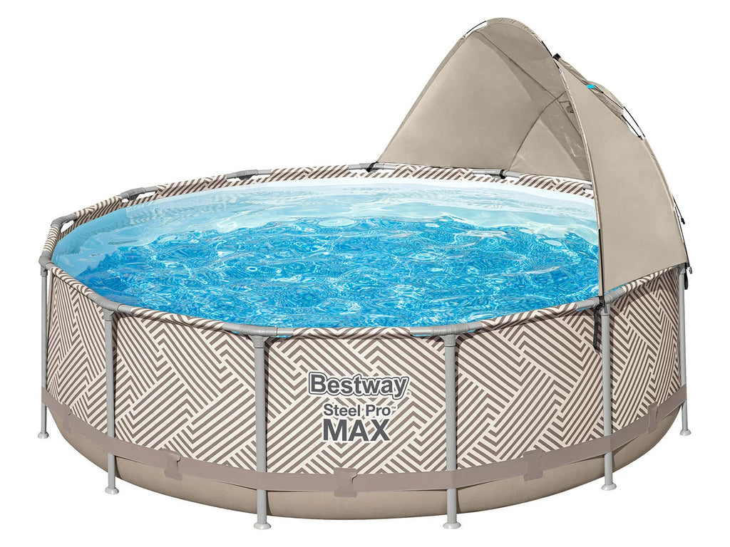 Bestway Piscine avec pompe de filtration et abri
