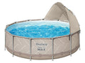 Bestway Piscine avec pompe de filtration et abri
