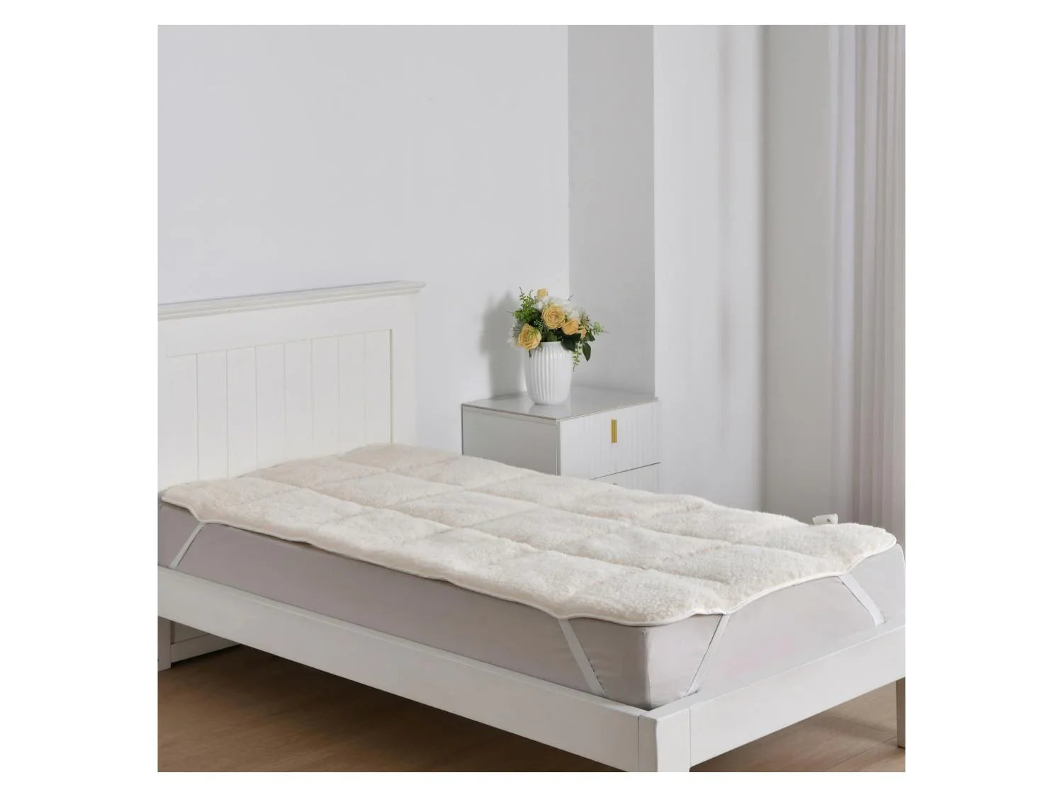 TXL Comfort Surmatelas en laine vierge, 160 x 200 cm
