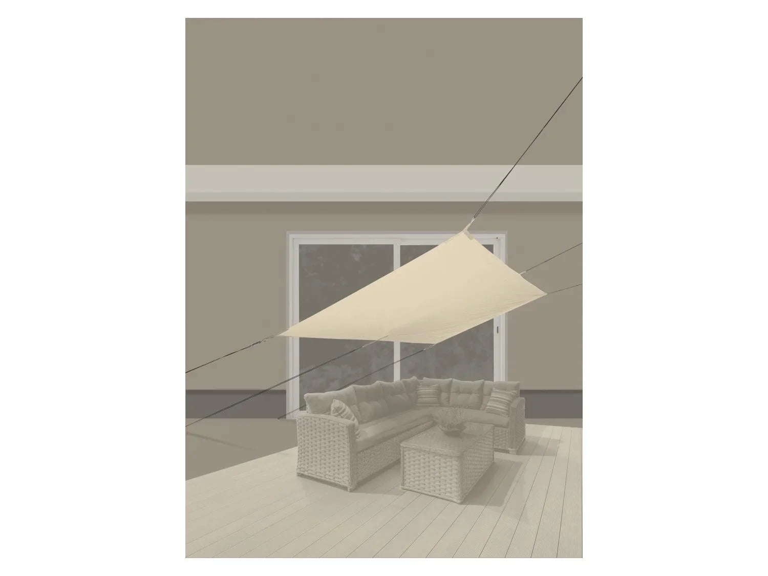 LIVARNO Voile d'ombrage