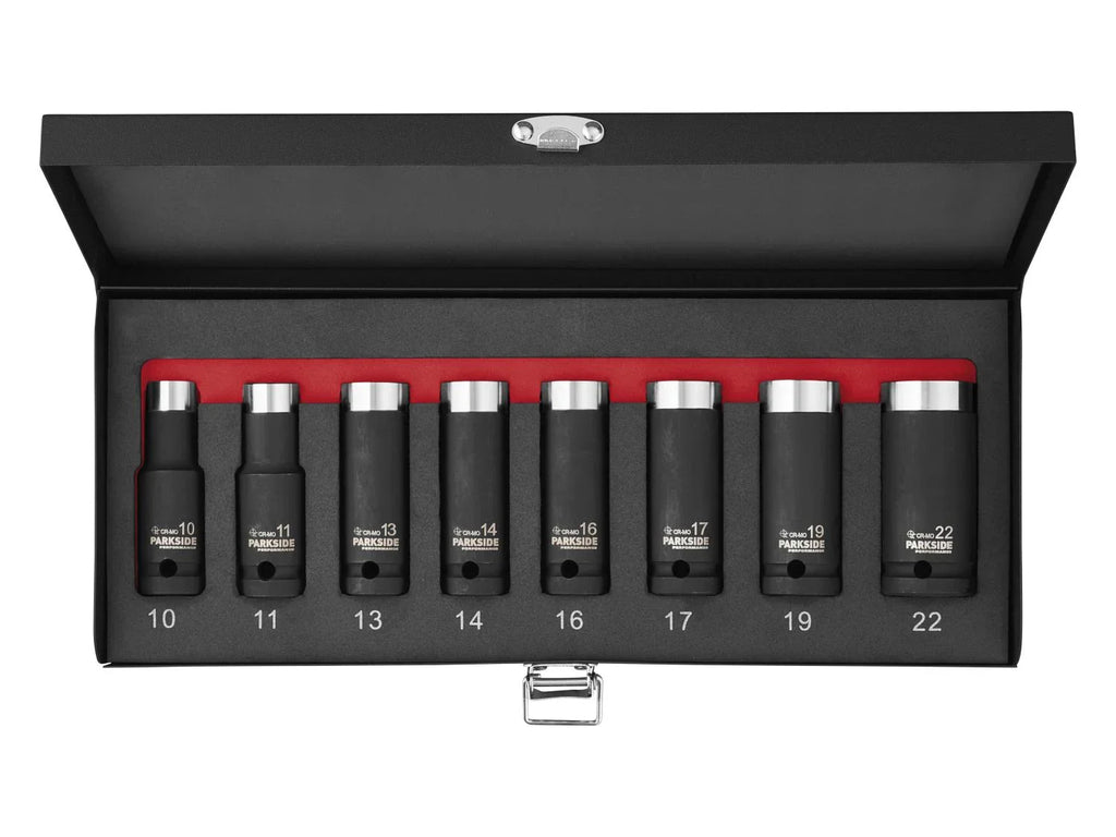 PARKSIDE PERFORMANCE Set de douilles  choc PSNP 8 C3, 8 pices