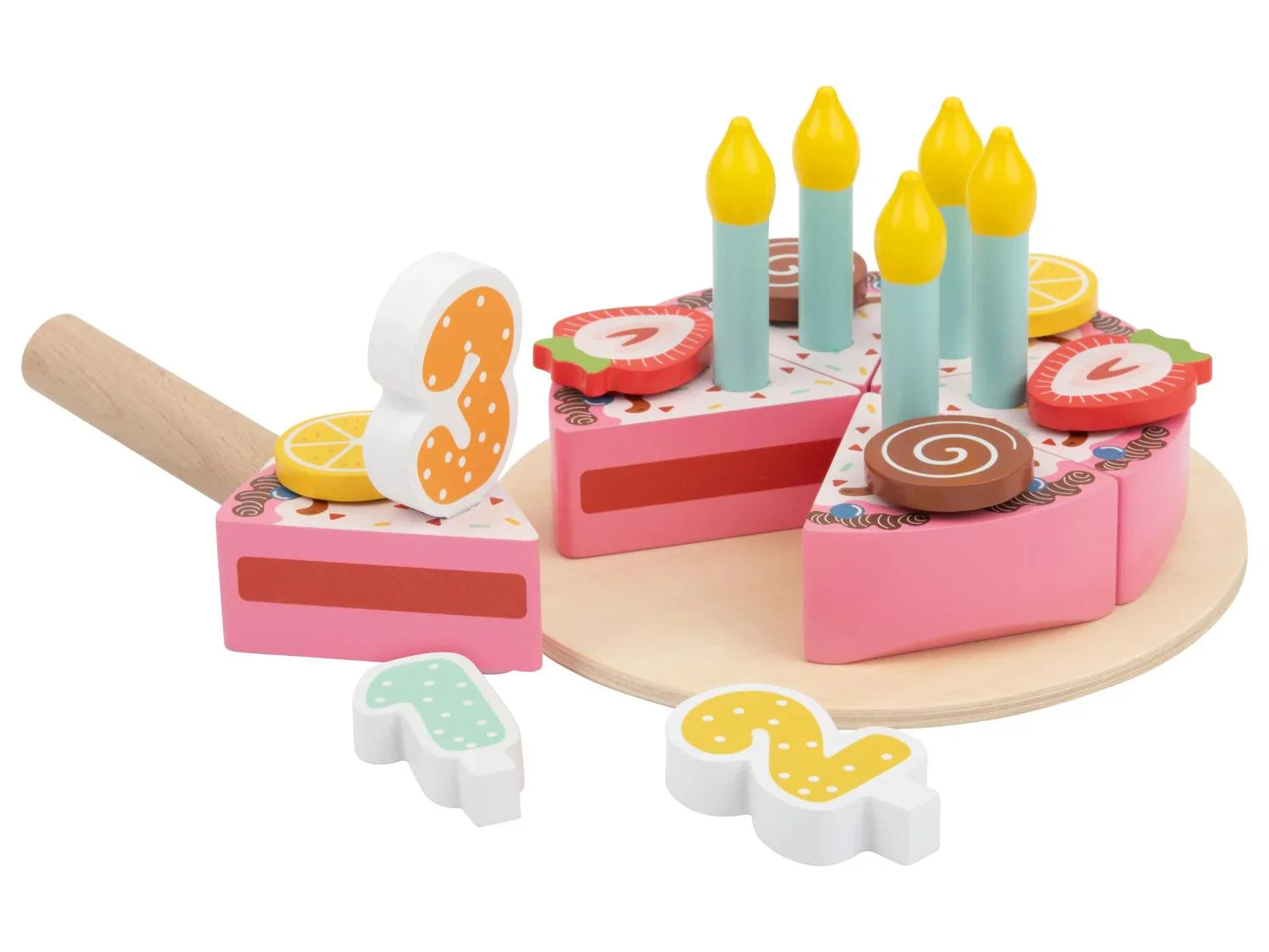 lupilu Set daliments en bois