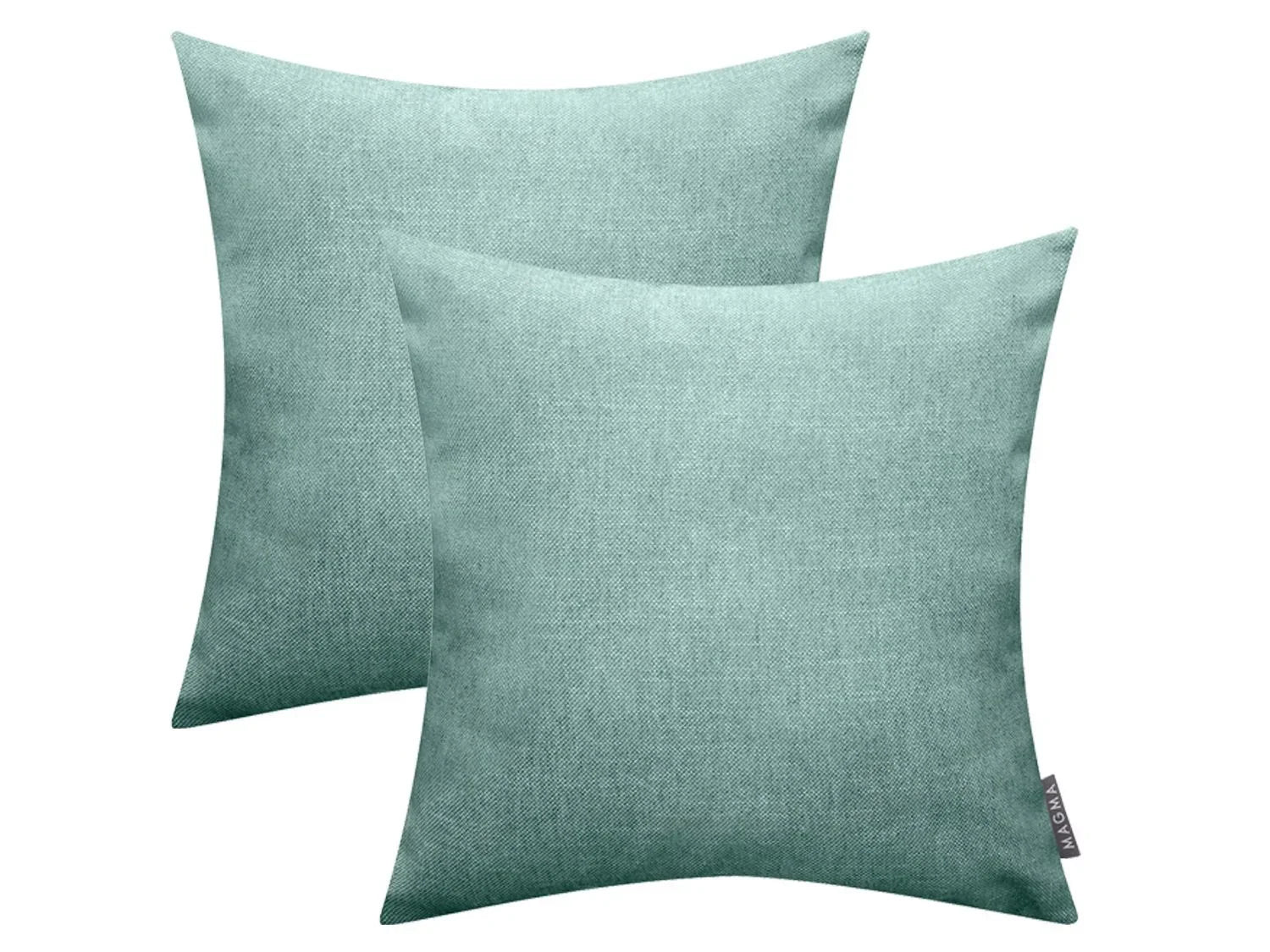 MAGMA Lot de 2 housses de coussin, 40 x 40 cm ou 50 x 50 cm