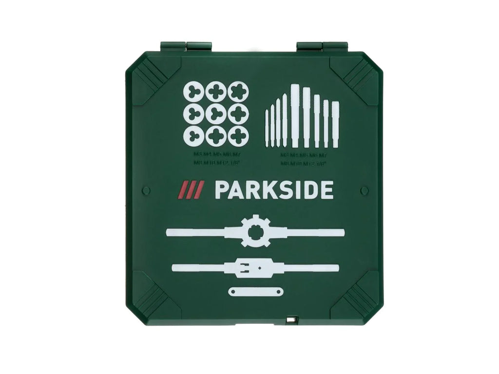 PARKSIDE Set de filetage et taraudage, 21 pices
