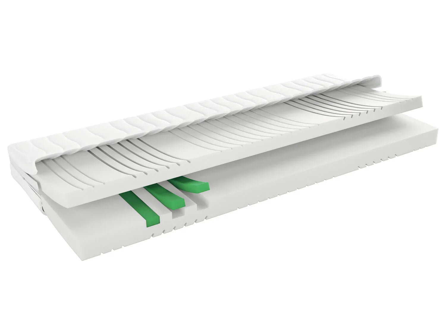 LIVARNO home Matelas en mousse froide, 7 zones, H2, 160 x 200 cm