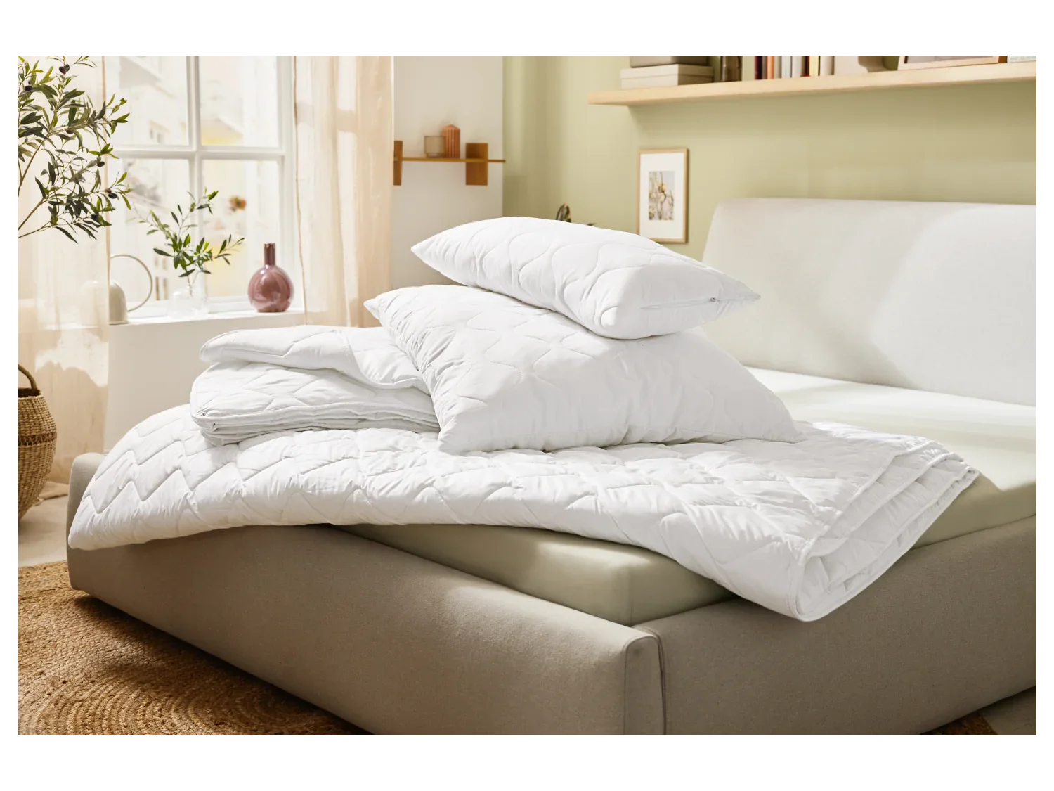 LIVARNO home Oreiller, 60 x 60 cm