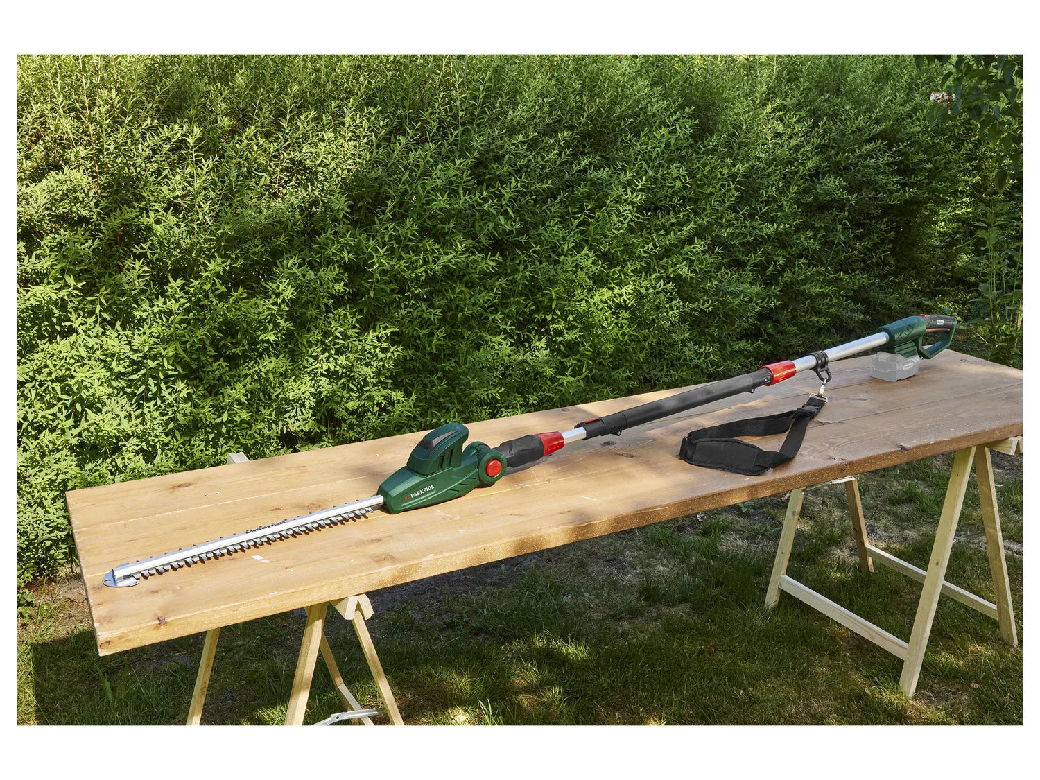 PARKSIDE Taille-haies tlescopique sans fil PTHSA 20-Li, 20 V