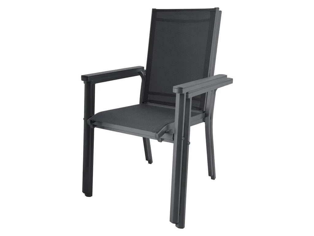 LIVARNO Table de jardin + Lot de 2 fauteuils Houston