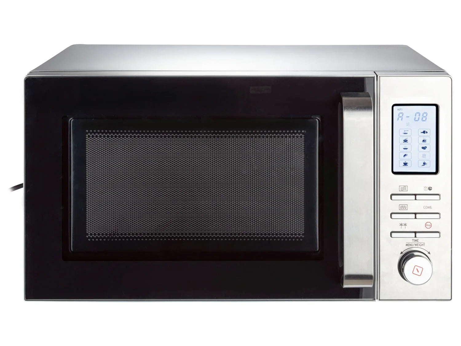 SILVERCREST KITCHEN TOOLS Four  micro-ondes numrique SMW 800 F2 silver, 1200 W
