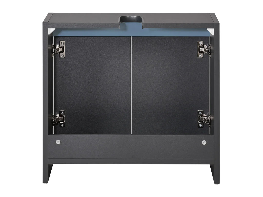 LIVARNO home Meuble sous-vasque Oslo, 60 x 55 x 28 cm, anthracite
