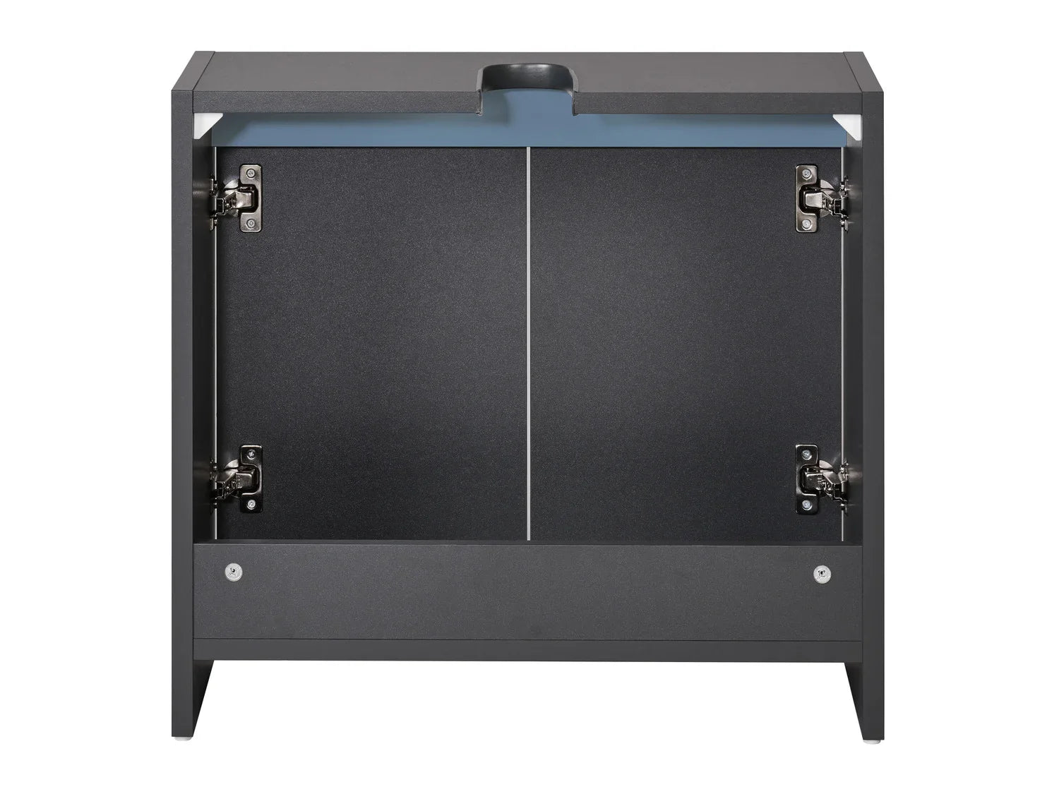 LIVARNO home Meuble sous-vasque Oslo, 60 x 55 x 28 cm, anthracite