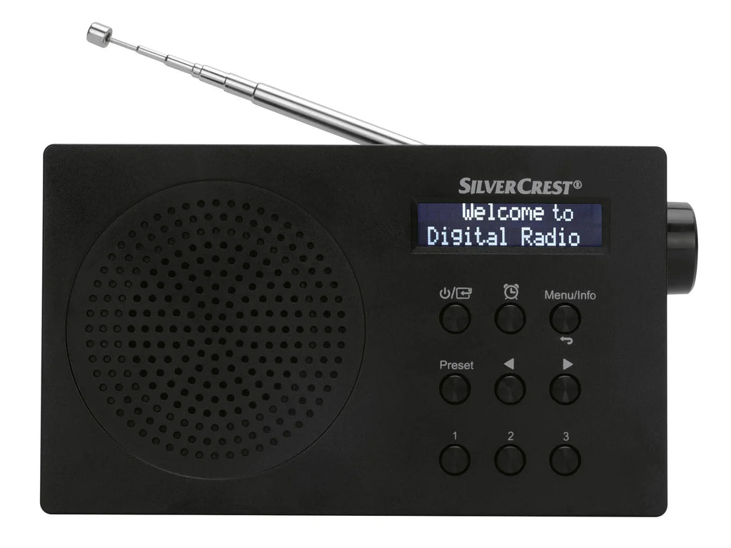 SILVERCREST Radio sans fil DAB+ SDR 15 A3, avec batterie Li-ion