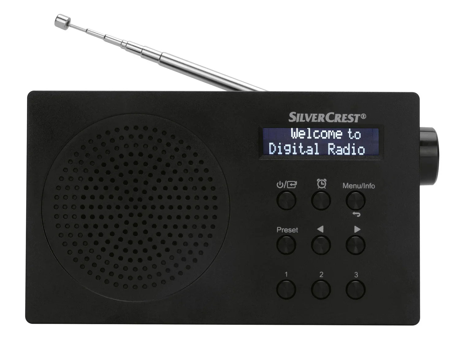 SILVERCREST Radio sans fil DAB+ SDR 15 A3, avec batterie Li-ion