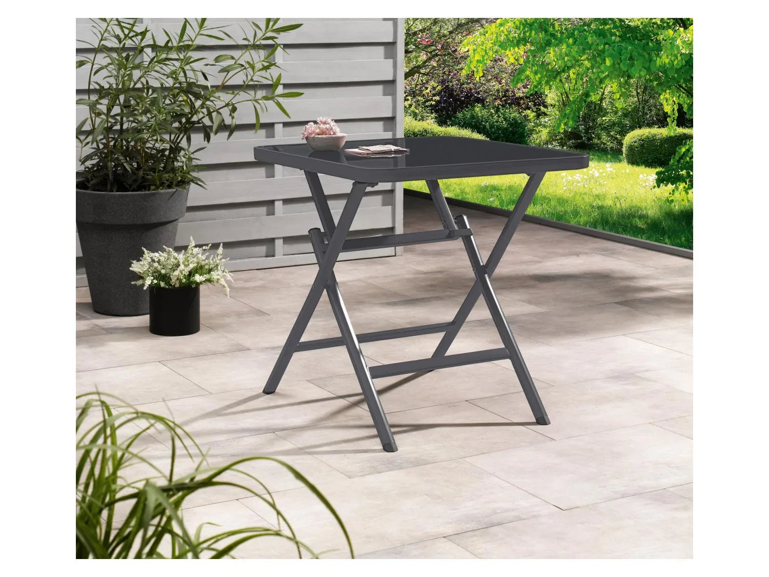 LIVARNO Table de jardin + Lot de 2 fauteuils Toronto