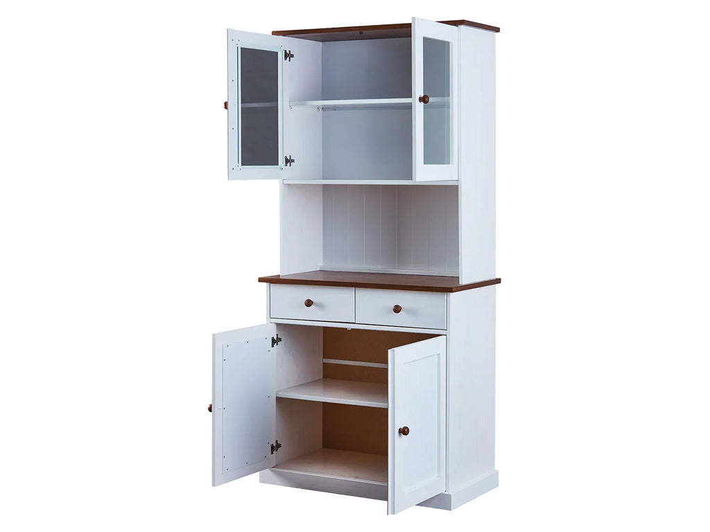 Inter Link Commode haut de gamme style campagnard, bois de pin