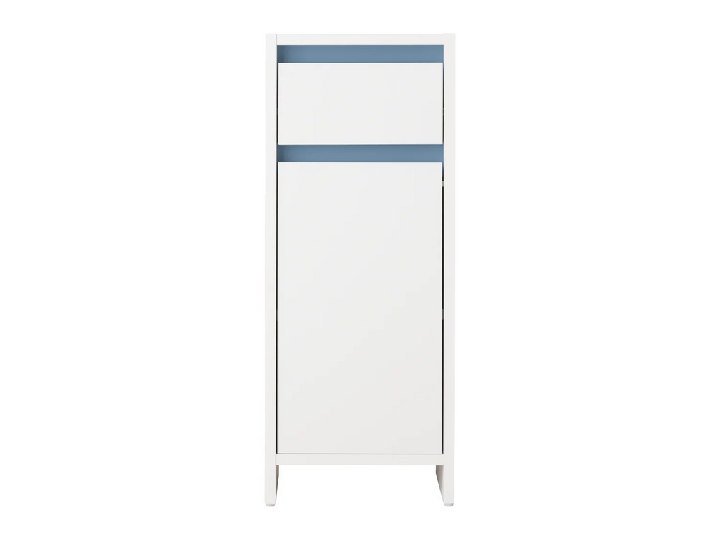 LIVARNO home Armoire latrale de salle de bains Oslo, 32 x 80 x 28 cm, blanche