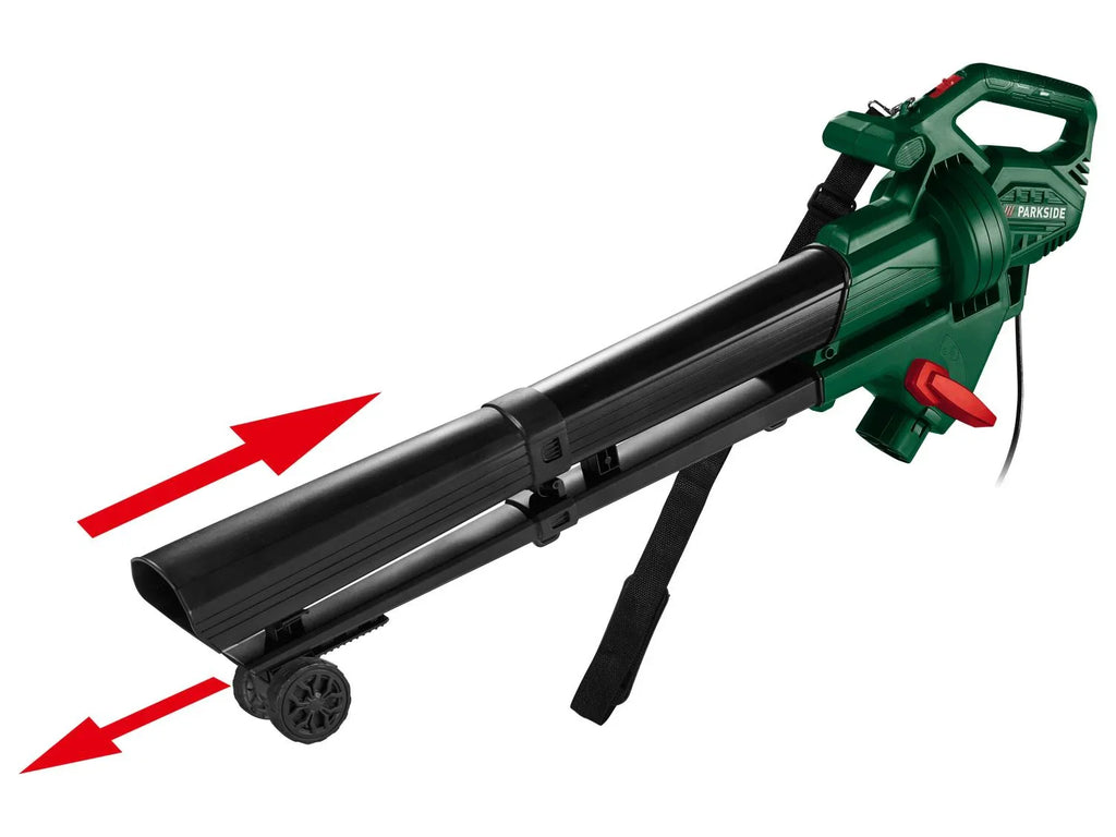 PARKSIDE Aspirateur souffleur broyeur lectrique PELSB 2600 A1, 270 km/h, 2600 W