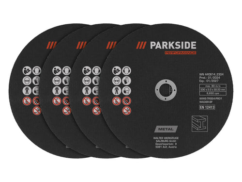 PARKSIDE PERFORMANCE Disques  trononner ou disques  barber,  230 mm
