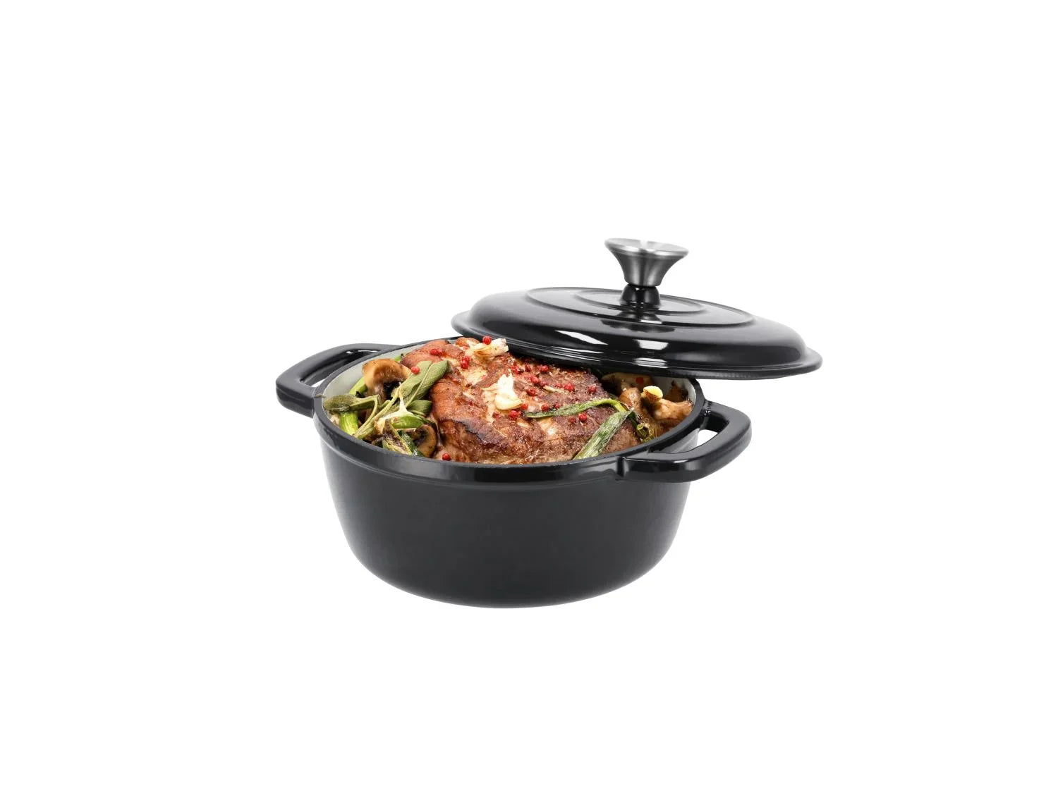 SILVERCREST Faitout en fonte Premium, 22 cm