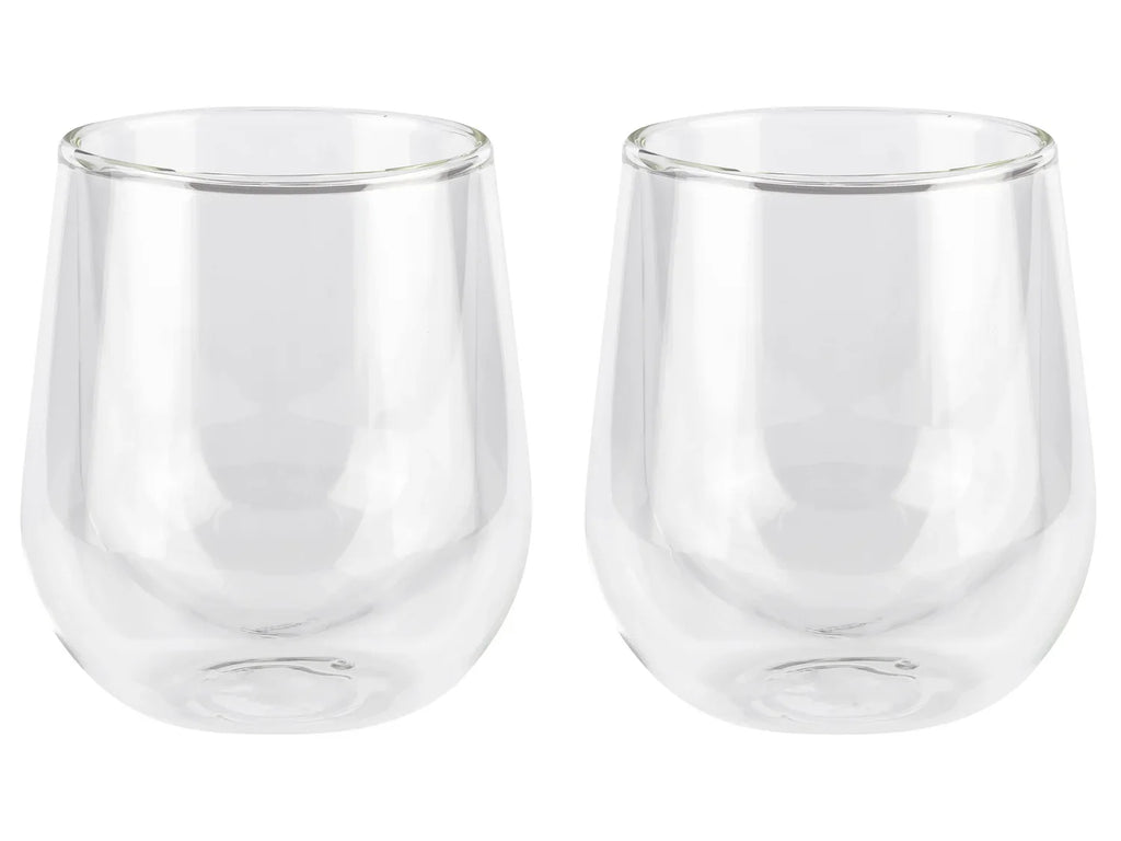 ERNESTO Lot de 2 verres  double paroi