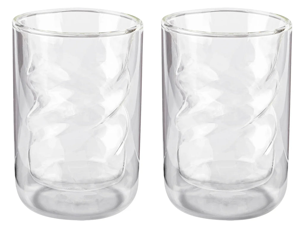 ERNESTO Lot de 2 verres  double paroi