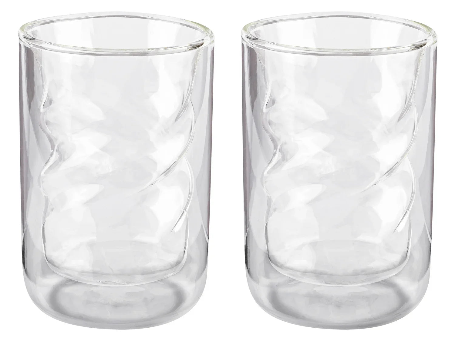 ERNESTO Lot de 2 verres  double paroi