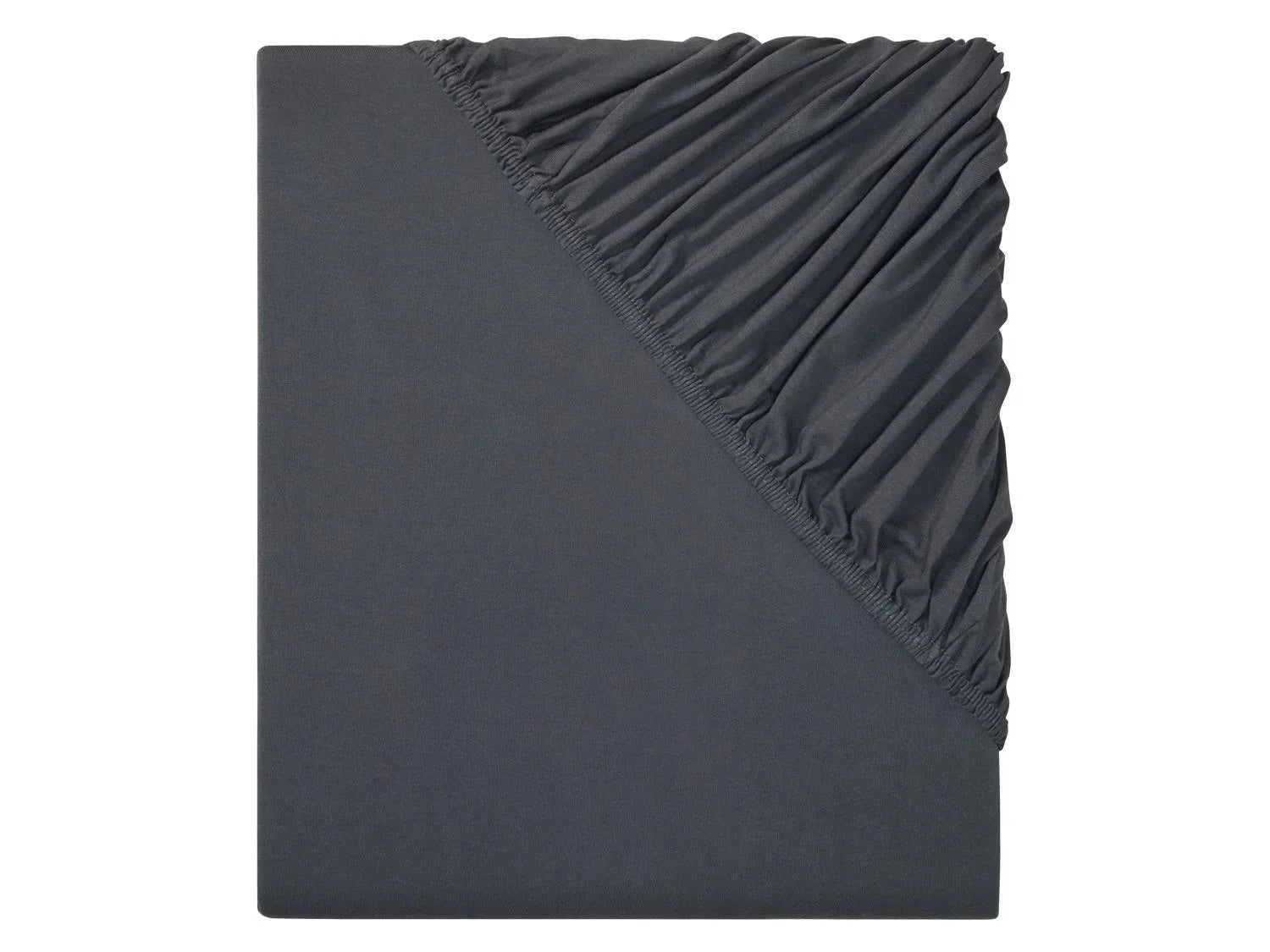 LIVARNO home Lot de 2 draps-housses en jersey, 140-160 x 200 cm