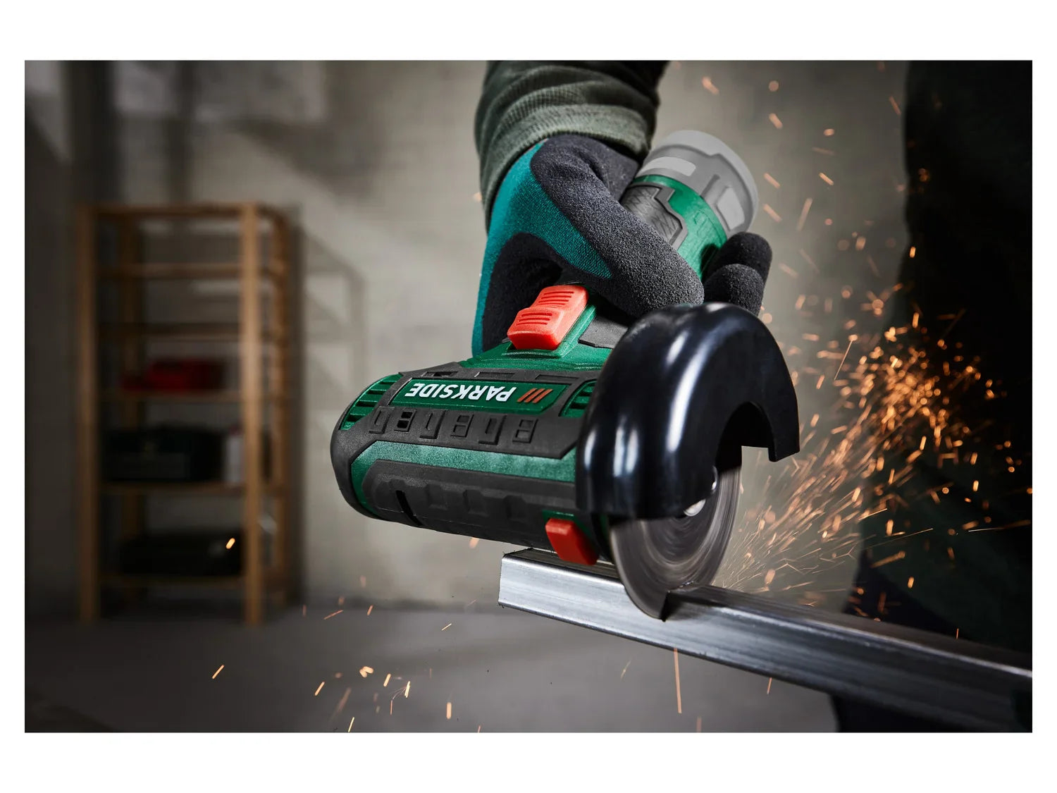 PARKSIDE Meuleuse d'angle sans fil PWSA 12 C2, 12 V