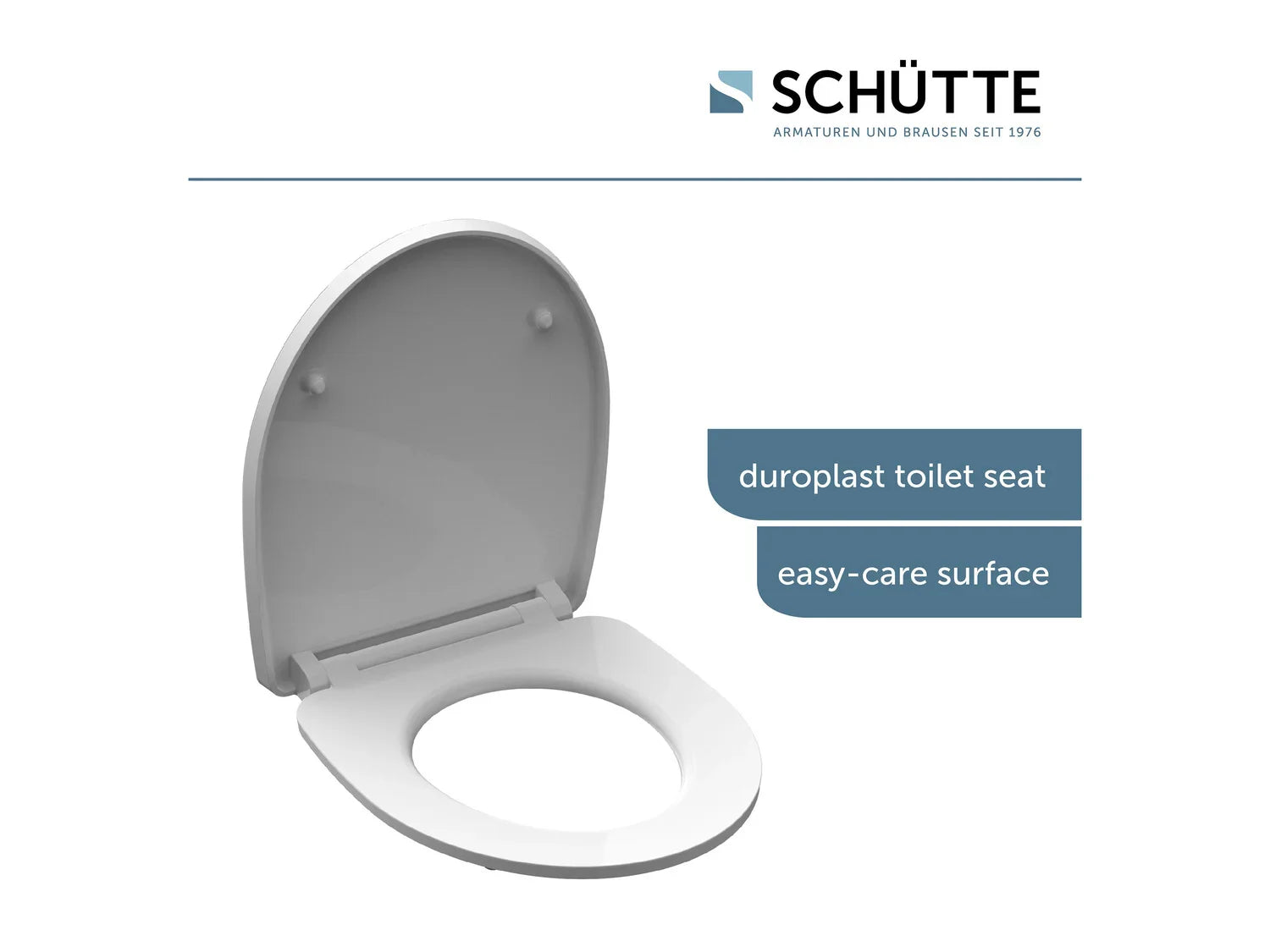 Schtte Abattant WC High Gloss, avec fermeture en douceur