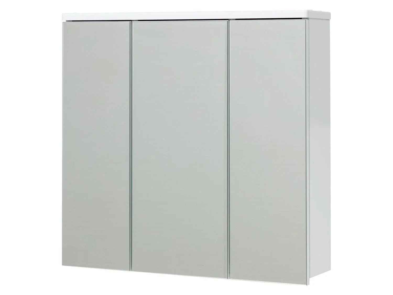 LIVARNO LIVING Armoire de toilette miroir Palermo, 66 x 64 x 16,5 cm