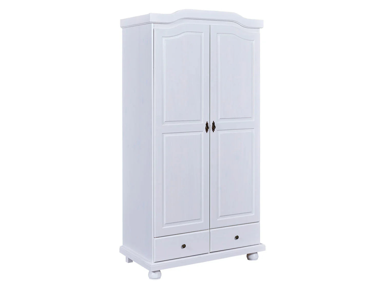 Inter Link Armoire rustique Kappl ou Reutte,  2, 3 ou 4 portes, blanche