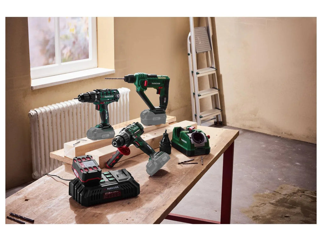 PARKSIDE Marteau perforateur sans fil PABH 20-Li D4, 1 J, 20 V