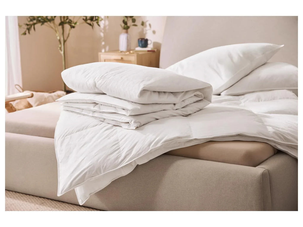 LIVARNO Oreiller avec rembourrage en plumes et duvet