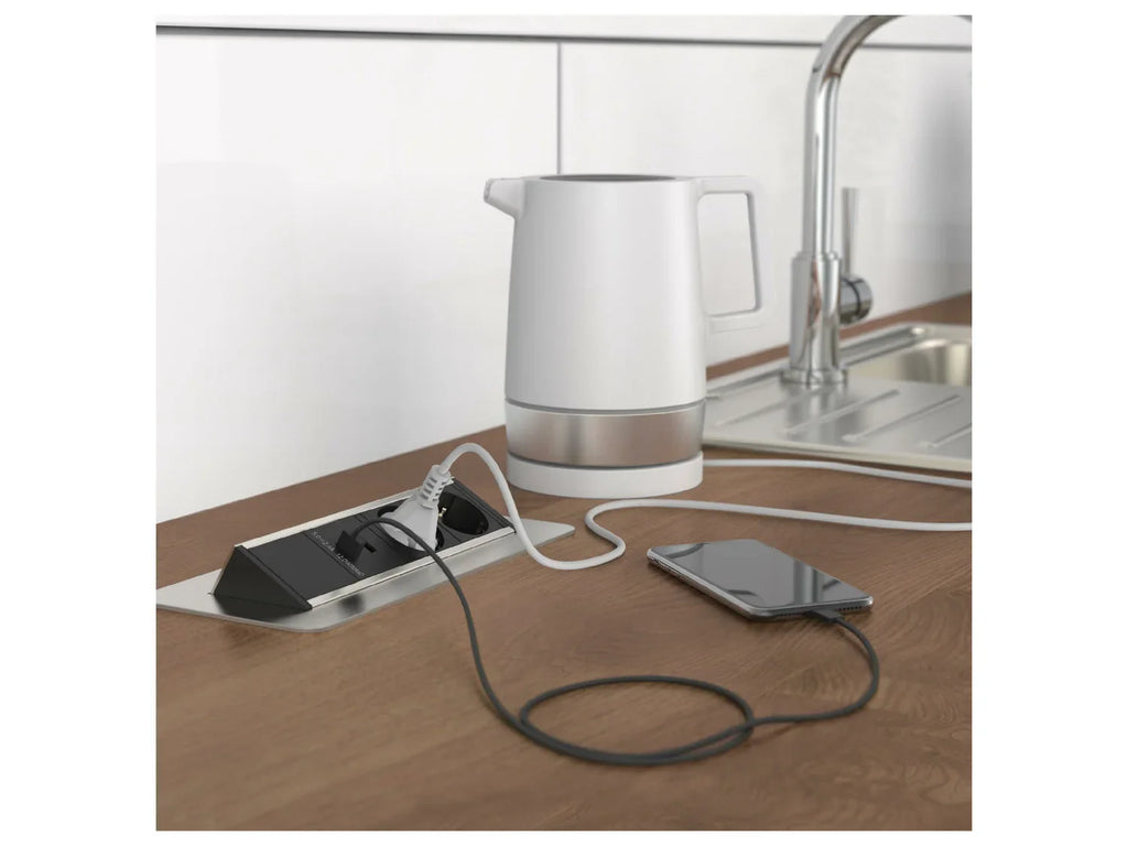 Schtte Bloc multiprises encastrable pour plan de travail