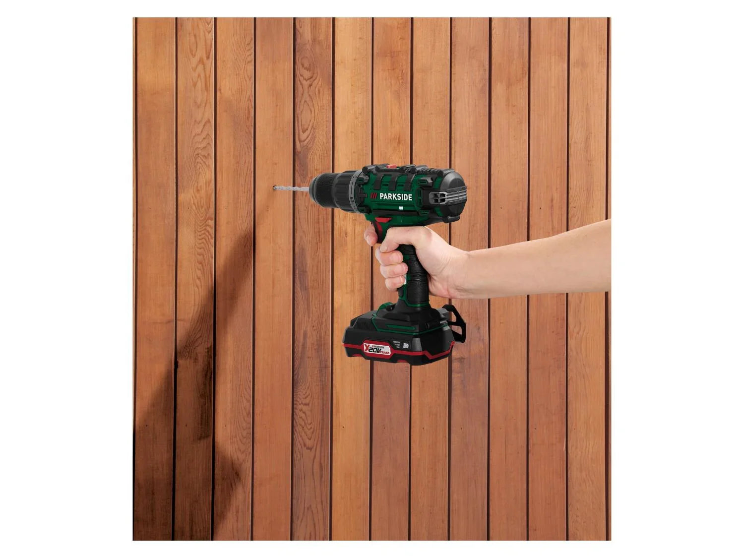 PARKSIDE Perceuse-visseuse sans fil et accessoires PABS 20-Li G8, 20 V